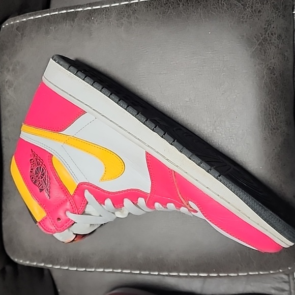 Nike Air Jordan 1 Fusion Red Size 10 - Picture 5 of 9